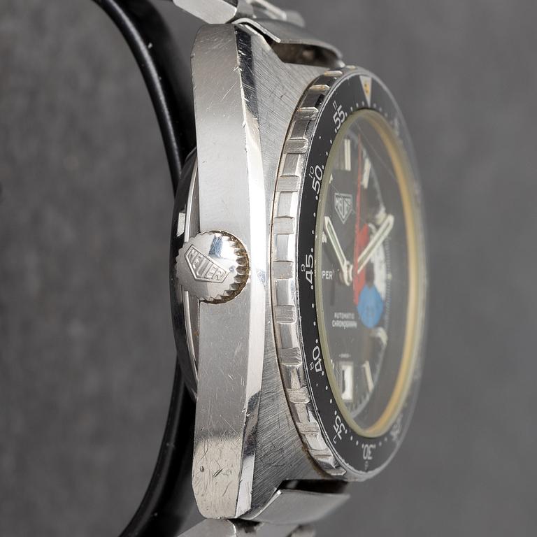 Heuer, Skipper, "Second Execution", "Automatic Autavia Case", kronograf, ca 1978.
