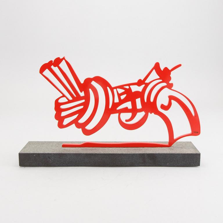 Carl-Fredrik Reuterswärd / The Non-Violence Project Foundation, sculpture signed and numbered 12/50.