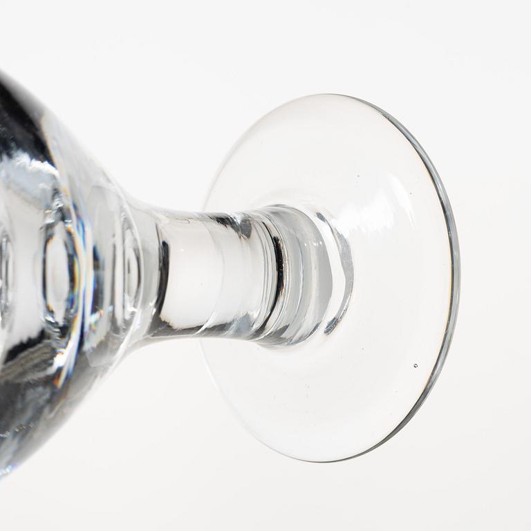 Signe Persson-Melin, an 18-piece glass service, 'Ruben', Boda, Sweden.