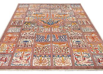 A Kashmar carpet, c. 391 x 291 cm.