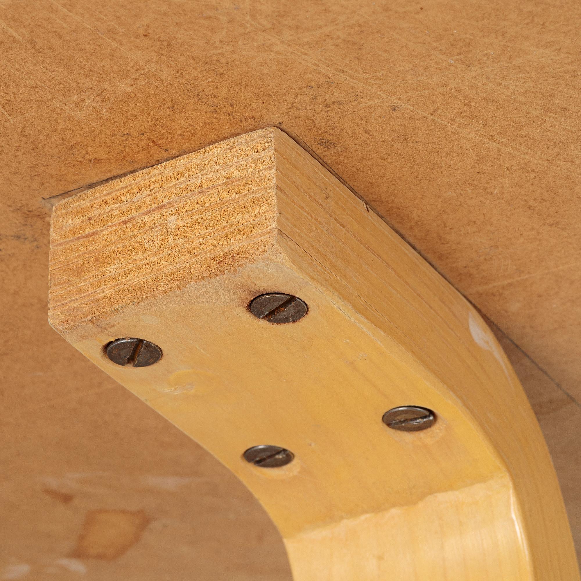 Alvar Aalto, four pieces of children's furniture, Artek.