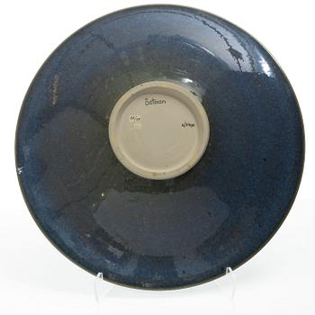 Lasse Östman, skål, stengods.