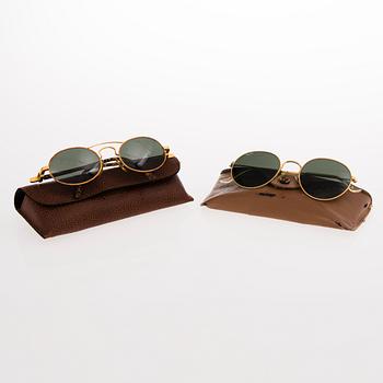 Ray-Ban, VINTAGE AURINKOLASIT, 2 kpl.