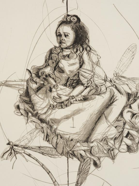 Linn Fernström, Girl in a bird's nest.