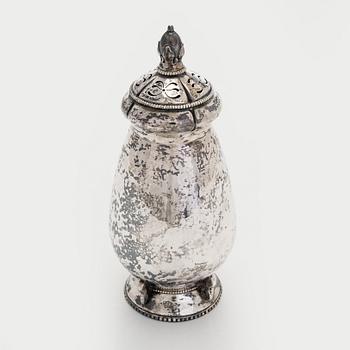 Sockerruska, silver, Thorvald Nielsen Meier, Köpenhamn, Danmark, 1920.