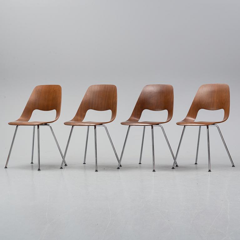 ALFREDO HÄBERLI, four 'Jill' chairs, Vitra, 2012.