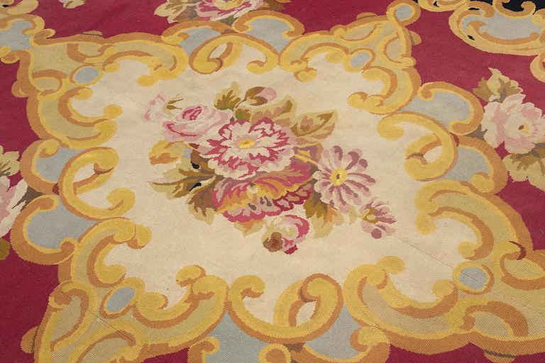 Antony Armstrong Jones, Lords Snowdons carpet, embroided c. 324 x 276 cm.