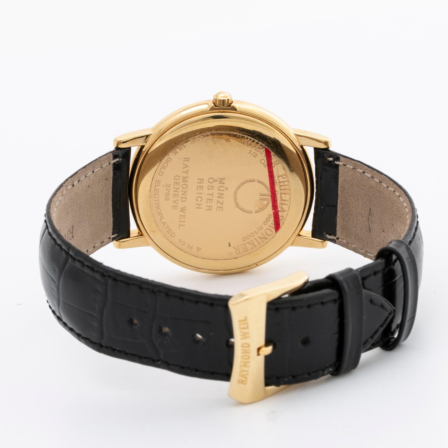 WRIST WATCH - Raymond Weil Wiener Philharmoniker, c 35 mm.