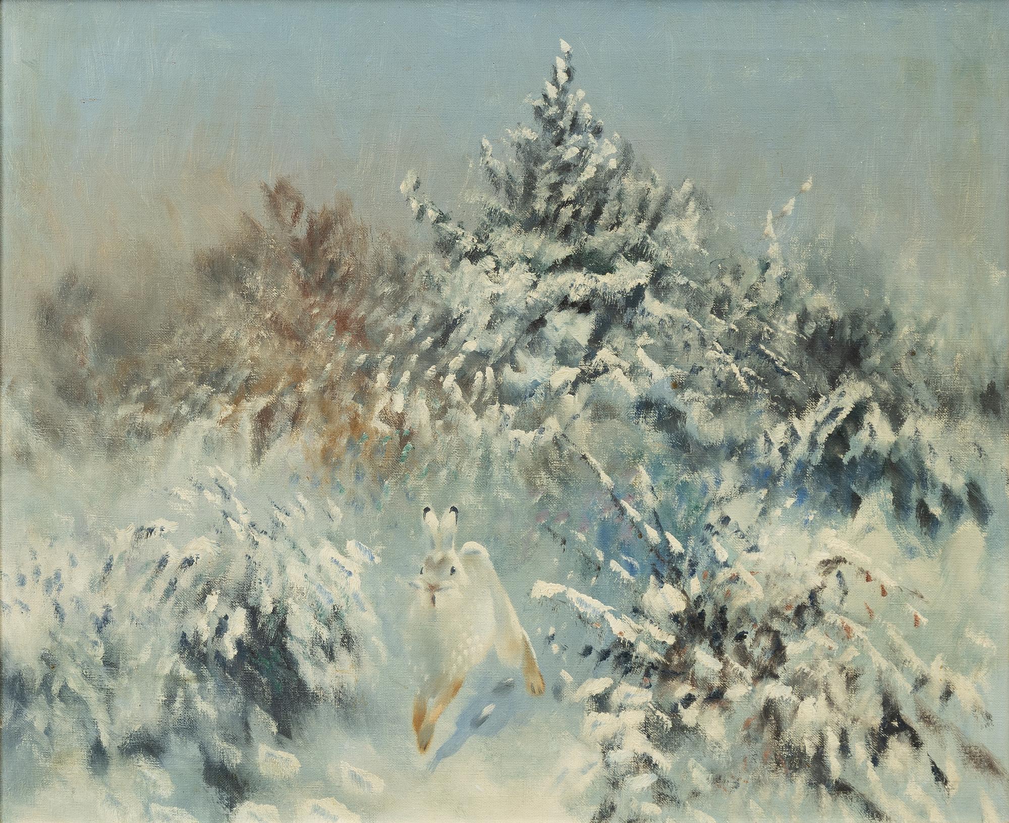 Mosse Stoopendaal, Hare in the Snow.