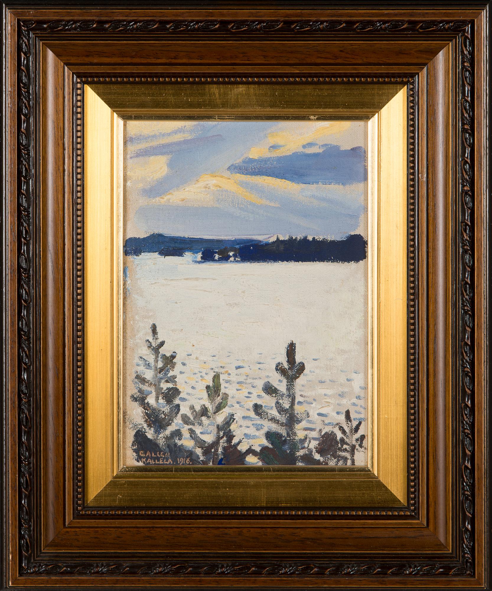 Akseli Gallen-Kallela, Strandlandskap.