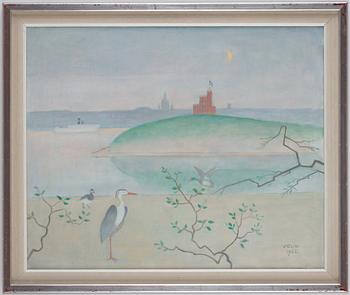 Einar Jolin, View over Kastellholmen, Stockholm.