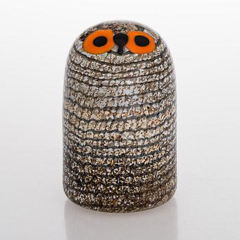 Oiva Toikka, a glass bird signed O. Toikka Nuutajärvi.