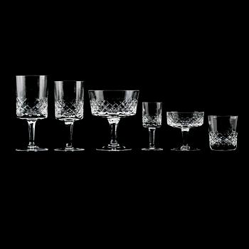 GLASSERVIS, 52 delar, 1900-talets andra hälft.
