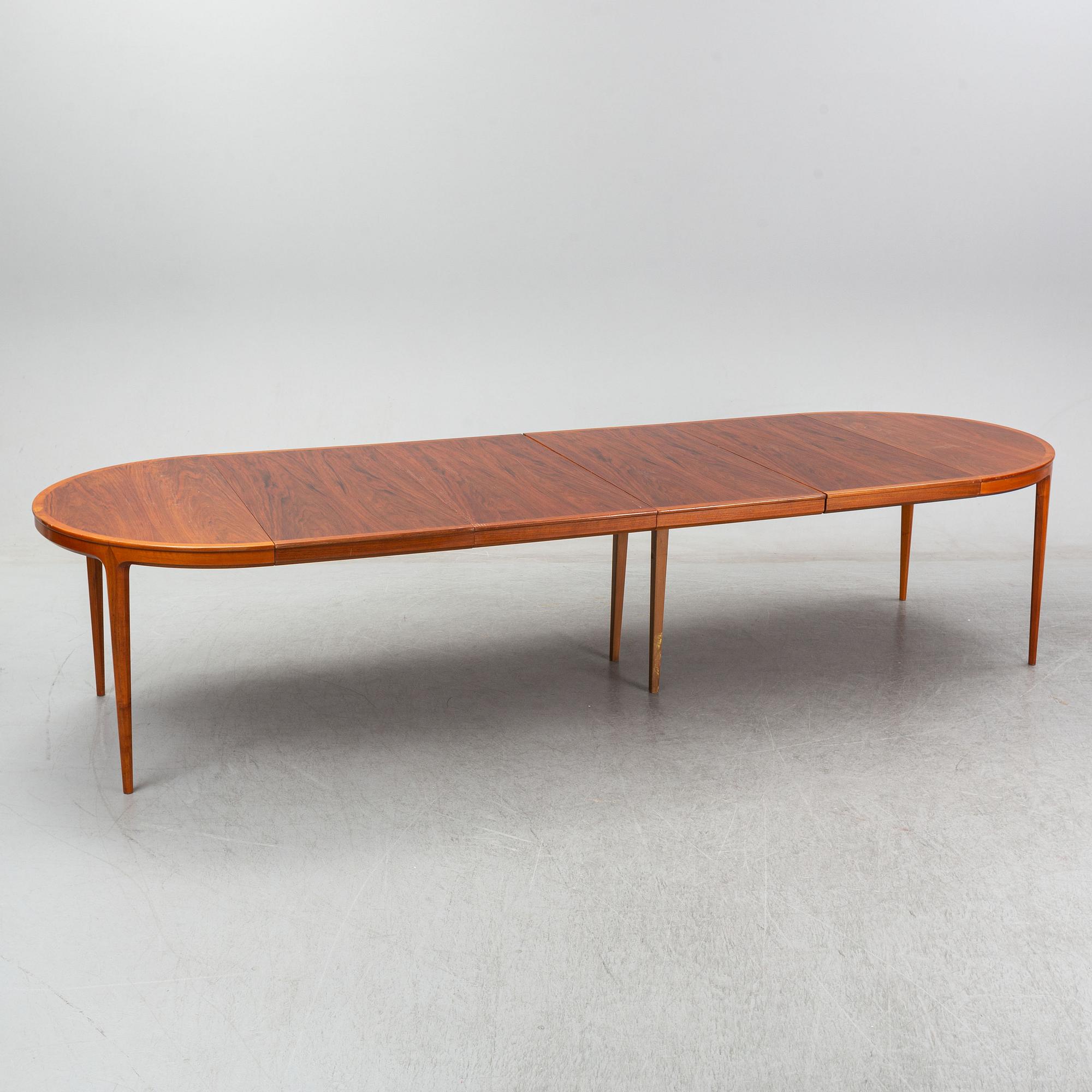 Bertil Fridhagen, matbord, "Diamant", Bodafors 1960-tal.