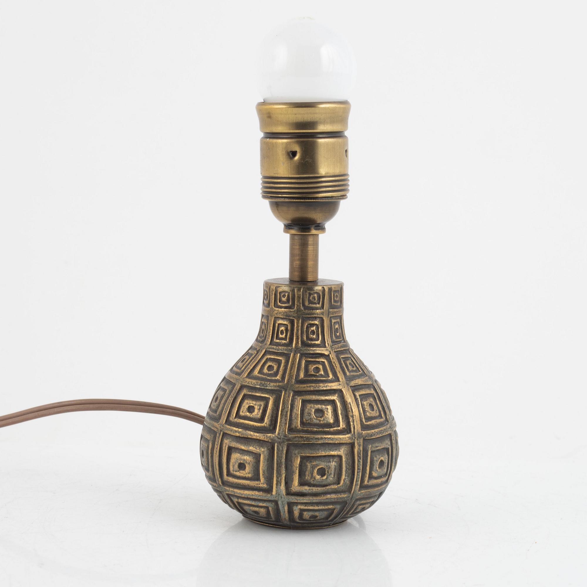 Sonja Katzin, a table lamp, 1960's/70's.