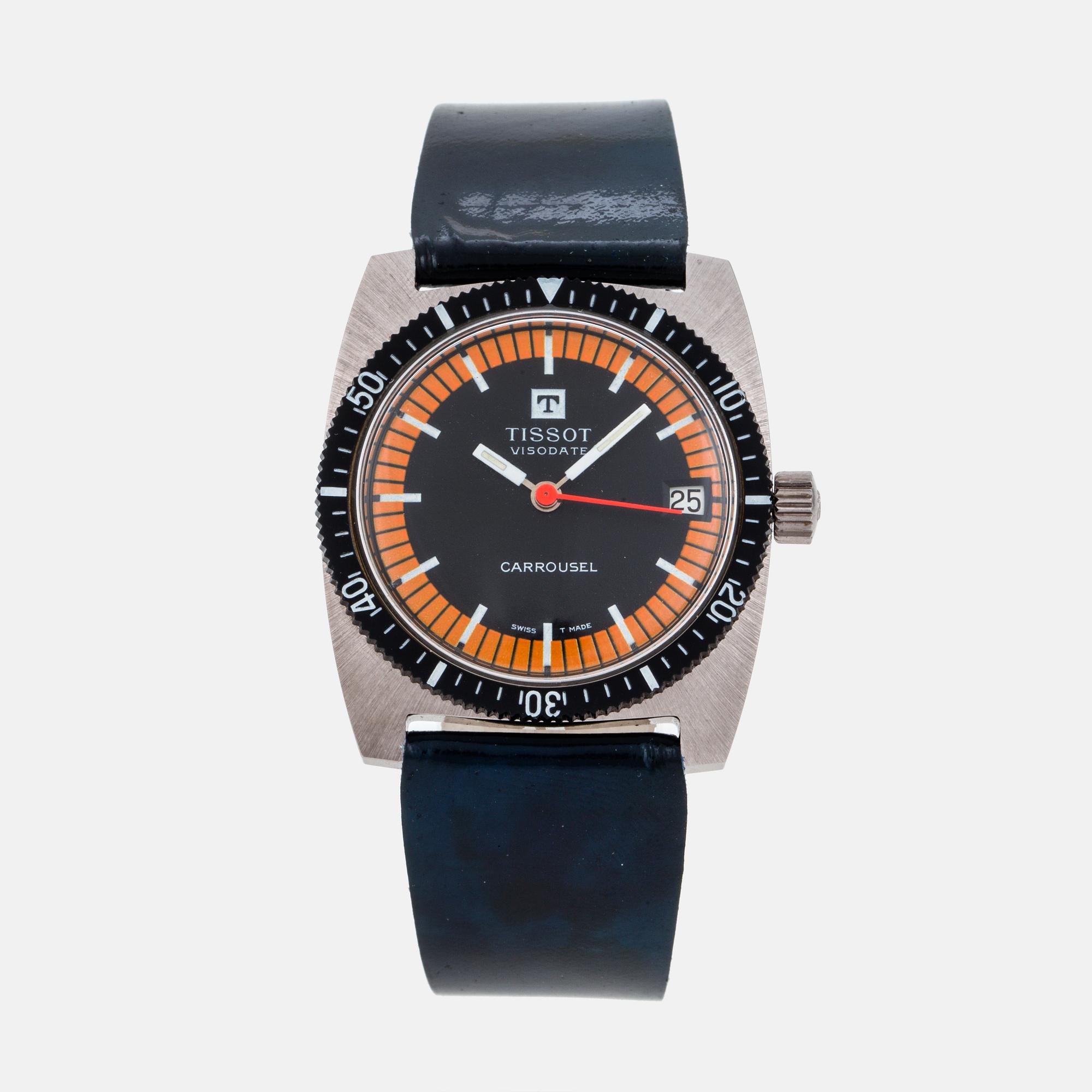 TISSOT, Visodate, Carrousel, wristwatch, 33 mm.
