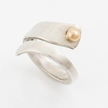 Sven-Erik Högberg, ring, silver, Göteborg 1985.