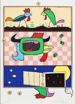 MARTIN BRADLEY, färgserigrafi, signerad och numrerad 115/199.