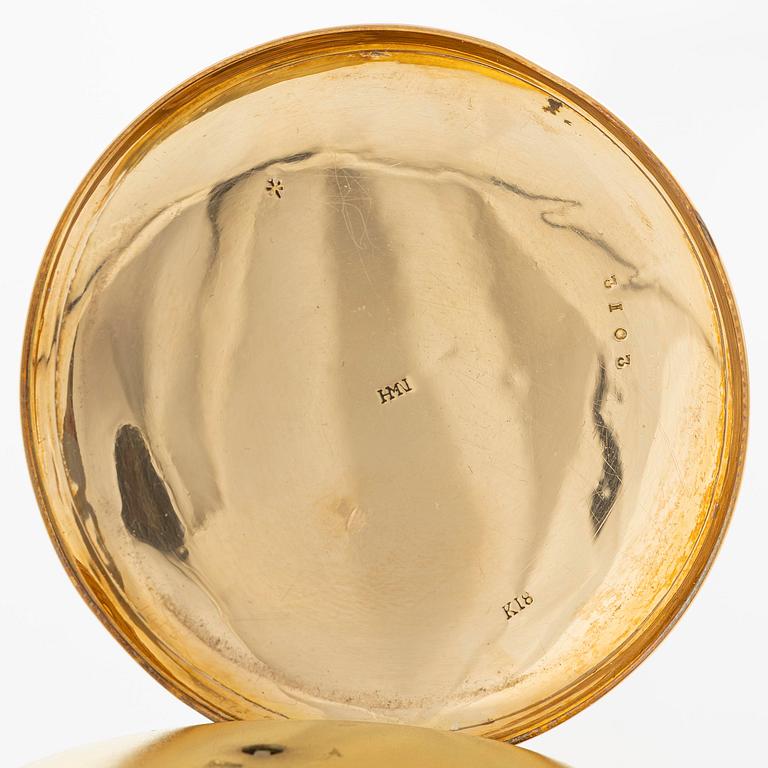 Fickur, repeterur, "Royal Gift", "Jacquemart", ca 1820.