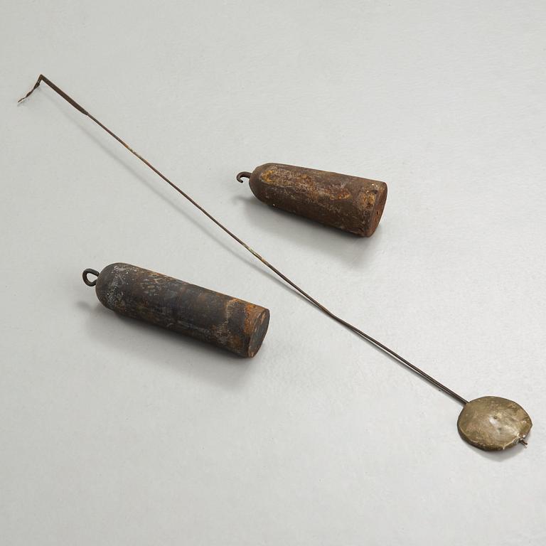 A 18th century Baroque longcase clock.