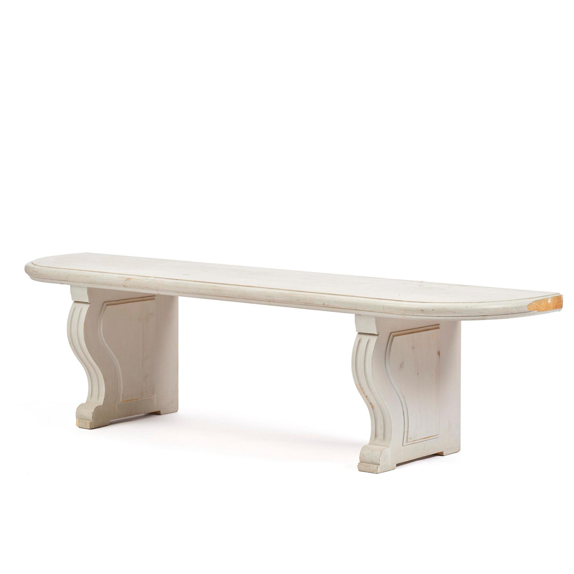 A Gustavian-style bench, 20th century.