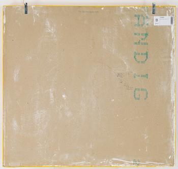 Dan Wolgers, mixed media, signed and dated 1991, numbered 5/15 on verso.