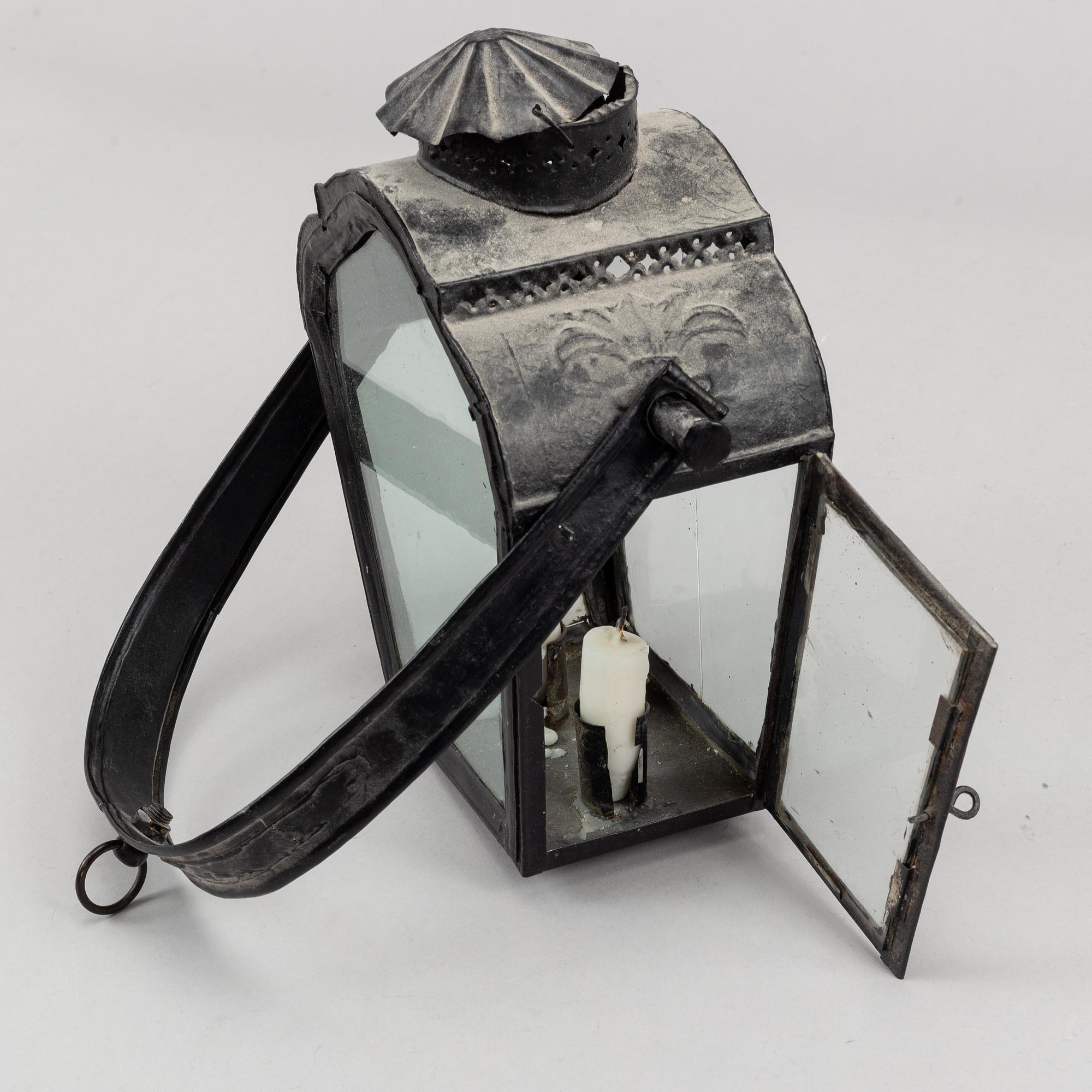 Lyktor, 2 st, troligtvis Danmark, omkring år 1900.