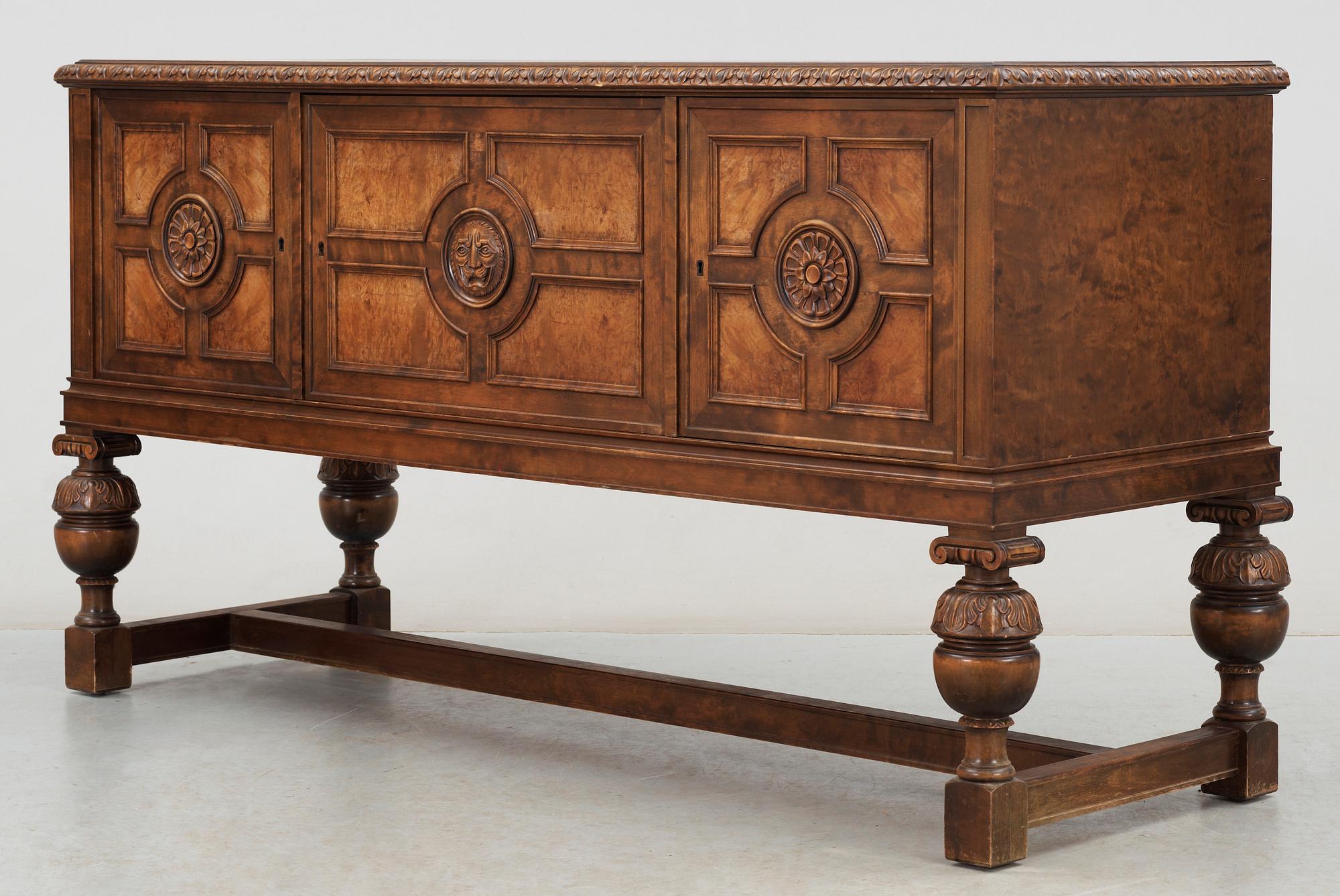 SIDEBOARD, barockstil, 1900-tal.