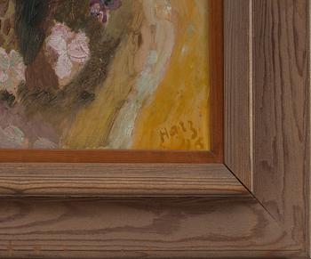 FELIX HATZ, olja på pannå, signerad. och daterad -46.