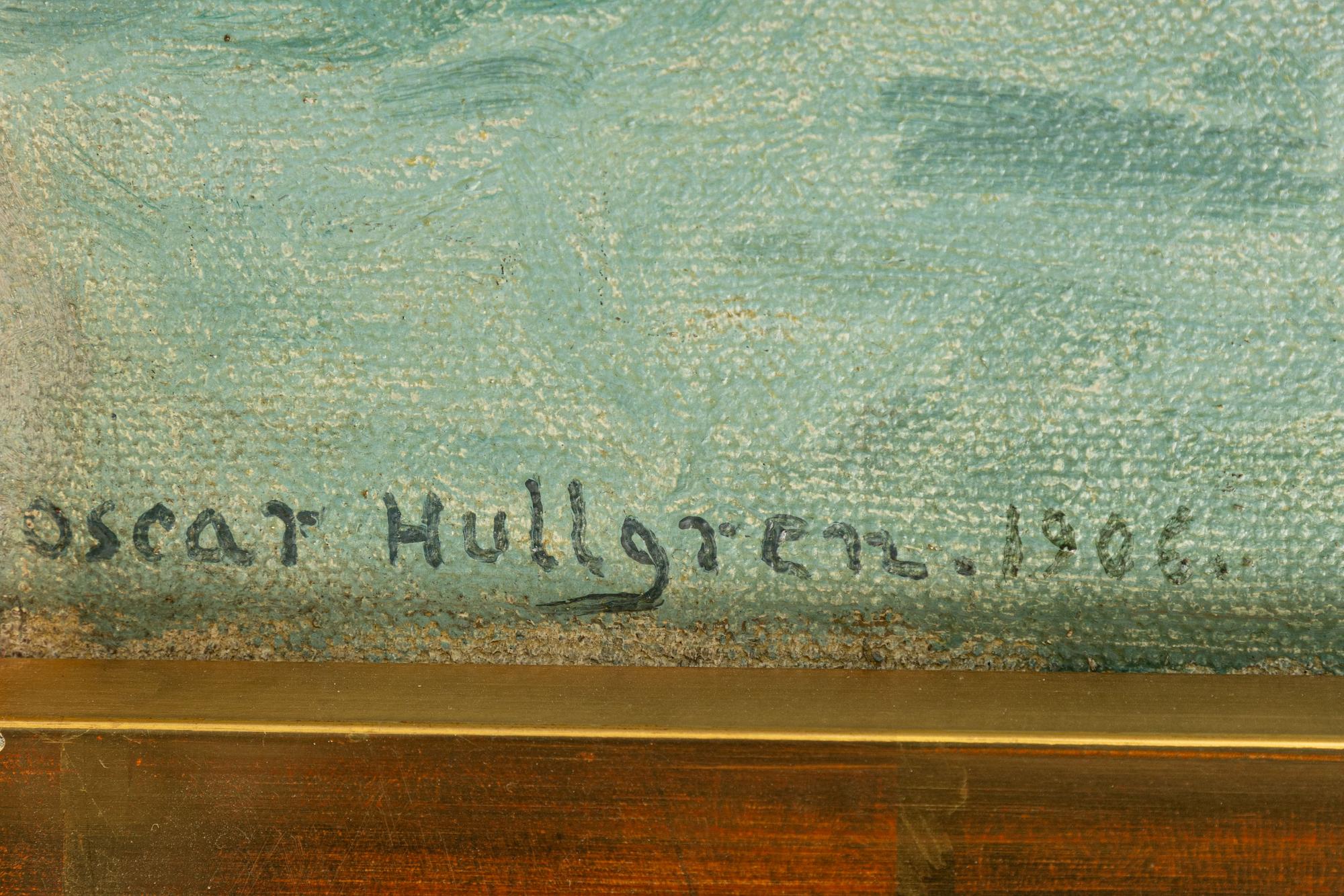 Oscar Hullgren, Bränningar.