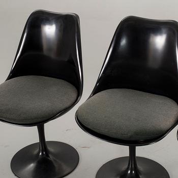 EERO SAARINEN, stolar, 5 st, "Tulip", Knoll International.