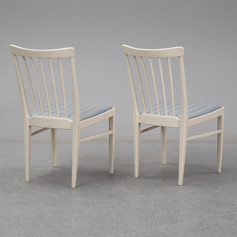 Six 'Herrgården' chairs by Carl Malmsten for Bodafors.