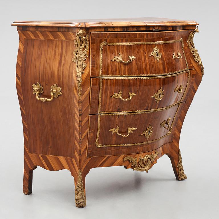 A Swedish Rococo commode by C Åhman (master 1748-1783) 1766.