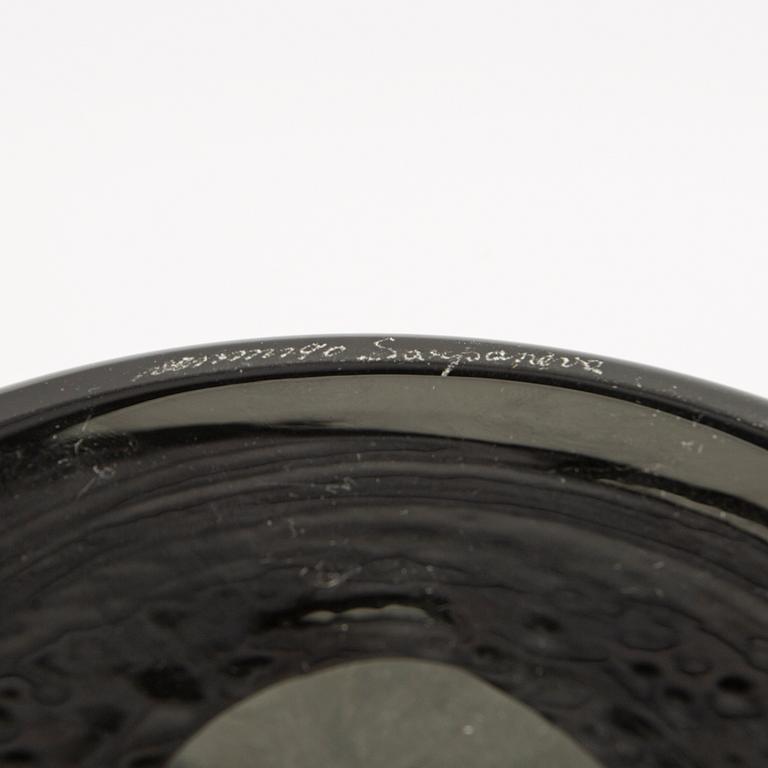 Timo Sarpaneva, vas "Tuuli" Venini Italien signerad och daterad 90.