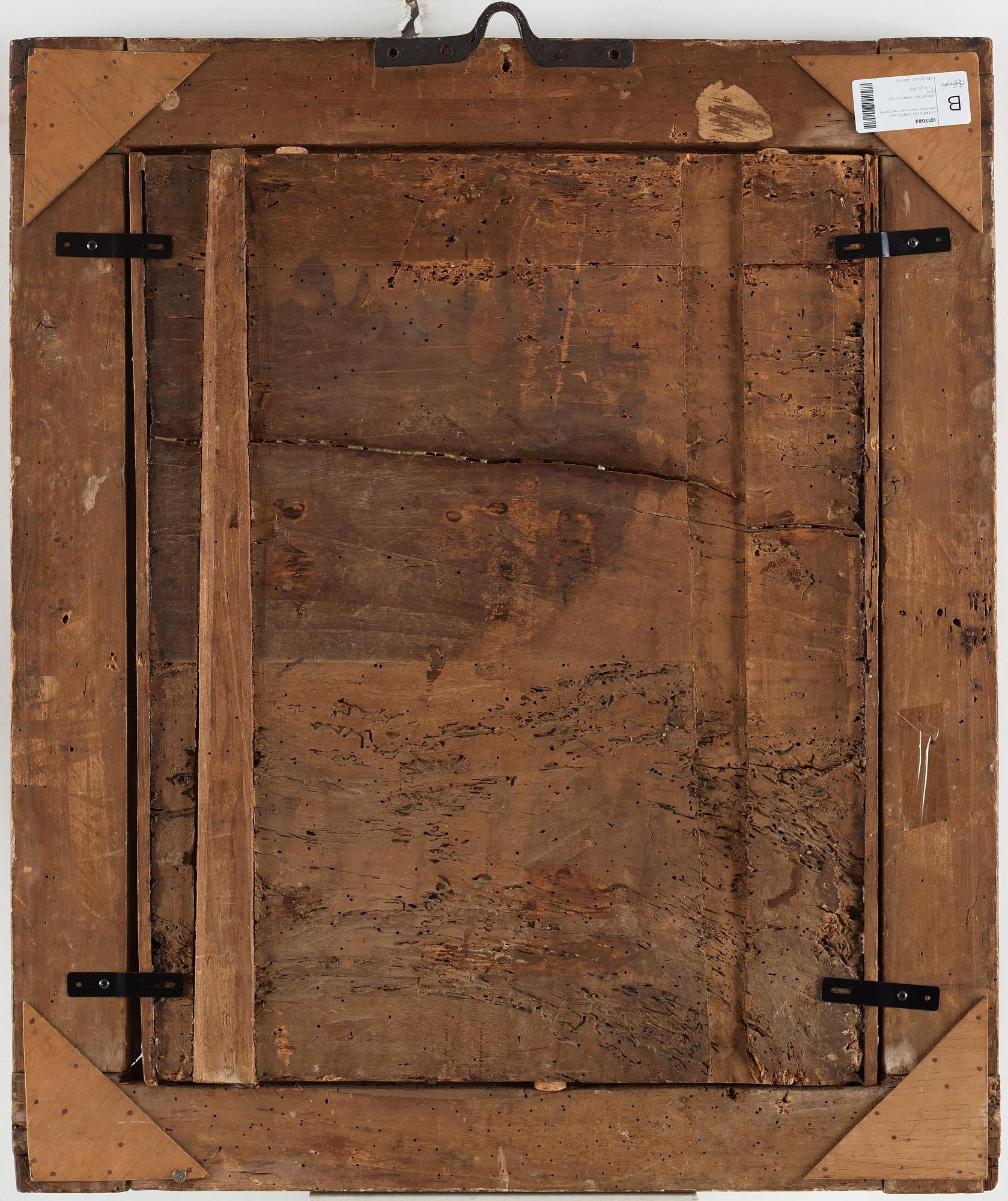 Andrea del Sarto Follower of, ANDREA DEL SARTO, Follower of, 16/17th Century, oil on panel. The Madonna with the child.