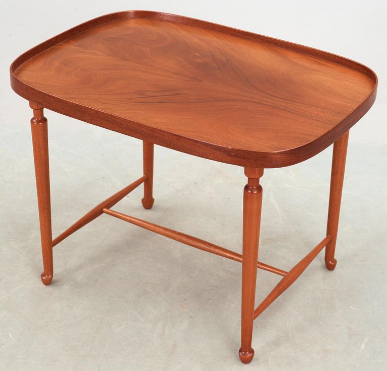 A Josef Frank mahogany table model 961, Svenskt Tenn, Sweden.