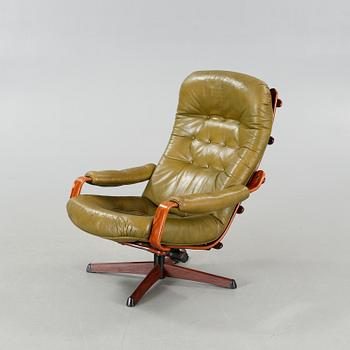One 1970-/80´s lounge chair called "Gondol", G-design for Göte-Möbler in.