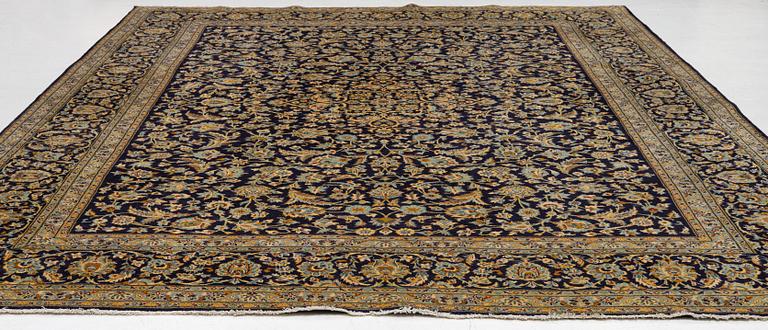 Carpet, Keshan, approx. 410 x 310 cm.