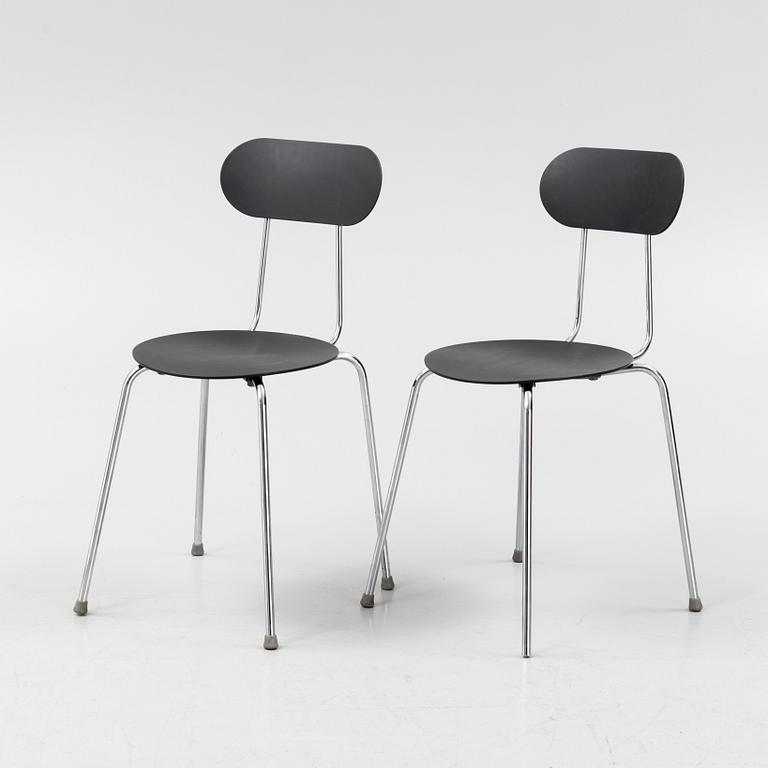 Enzo Mari, a set of twelve 'Mariolina' chairs form Magis, Italy.