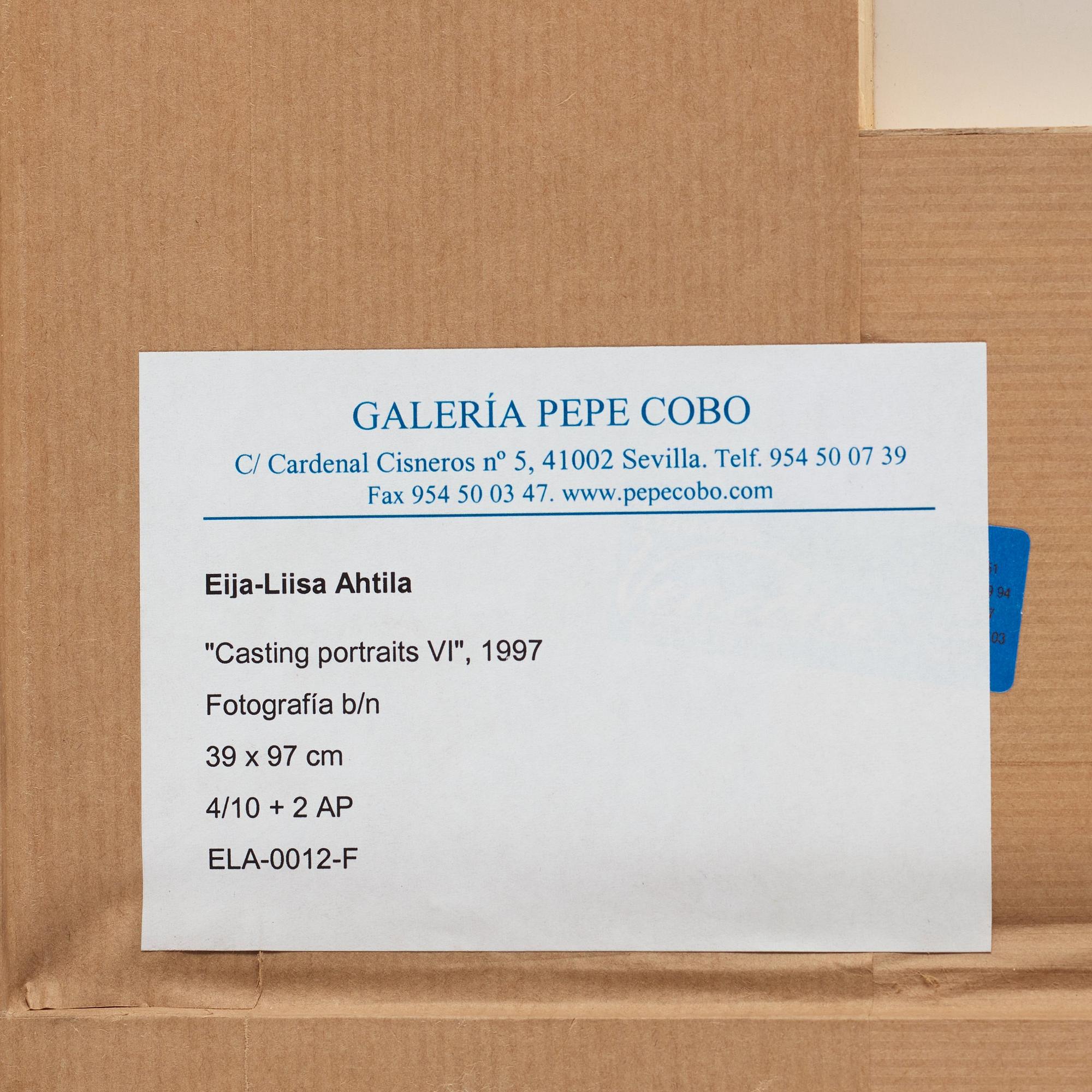 Eija-Liisa Ahtila, "Casting Portraits VI", 1997.