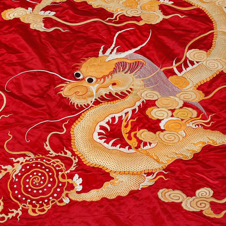 A chinese textile from the 20th century.