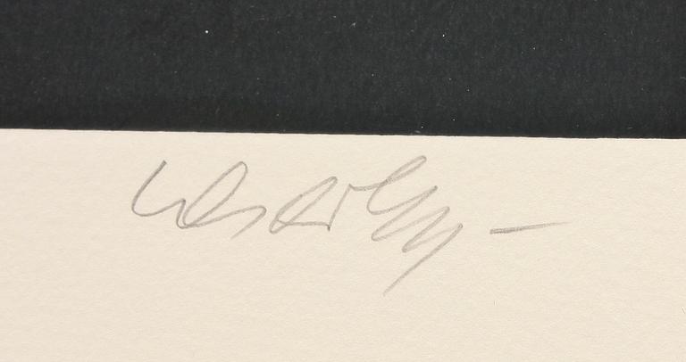 VICTOR VASARELY,  färgserigrafi, sign och numr 183/250.