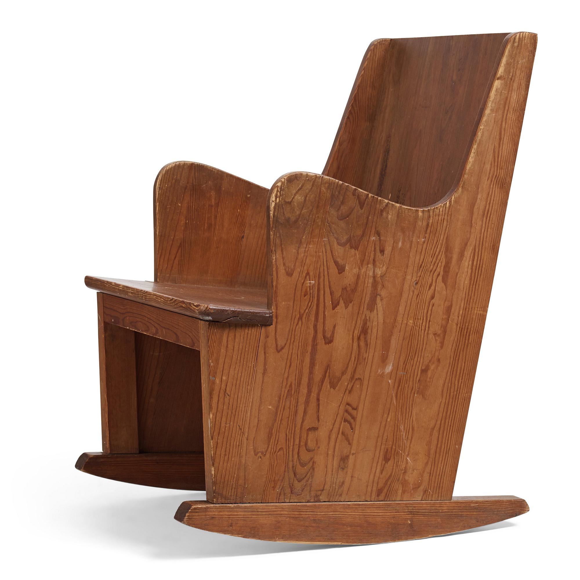 Axel Einar Hjorth, gungstol, "Lovö", Nordiska Kompaniet, 1930-tal.