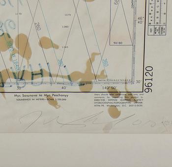 JULIAN SCHNABEL, Silkscreen och färgoffset, signerad och numrerad 6/75.