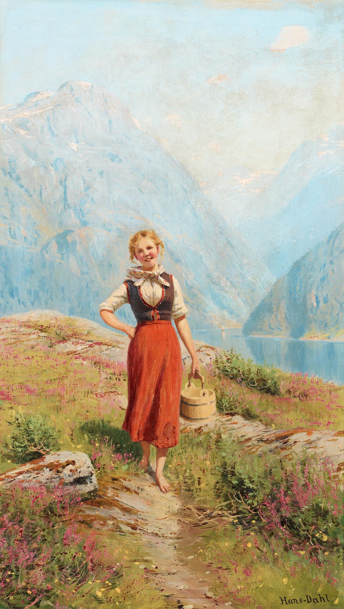 Hans Dahl, "I glade tanker".