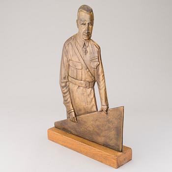 TEA HELENELUND-SUOMINEN, bronze, signed and dated -51.