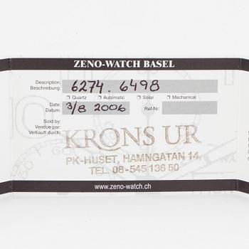 ZENO WATCH BASEL, wristwatch, 44 mm.