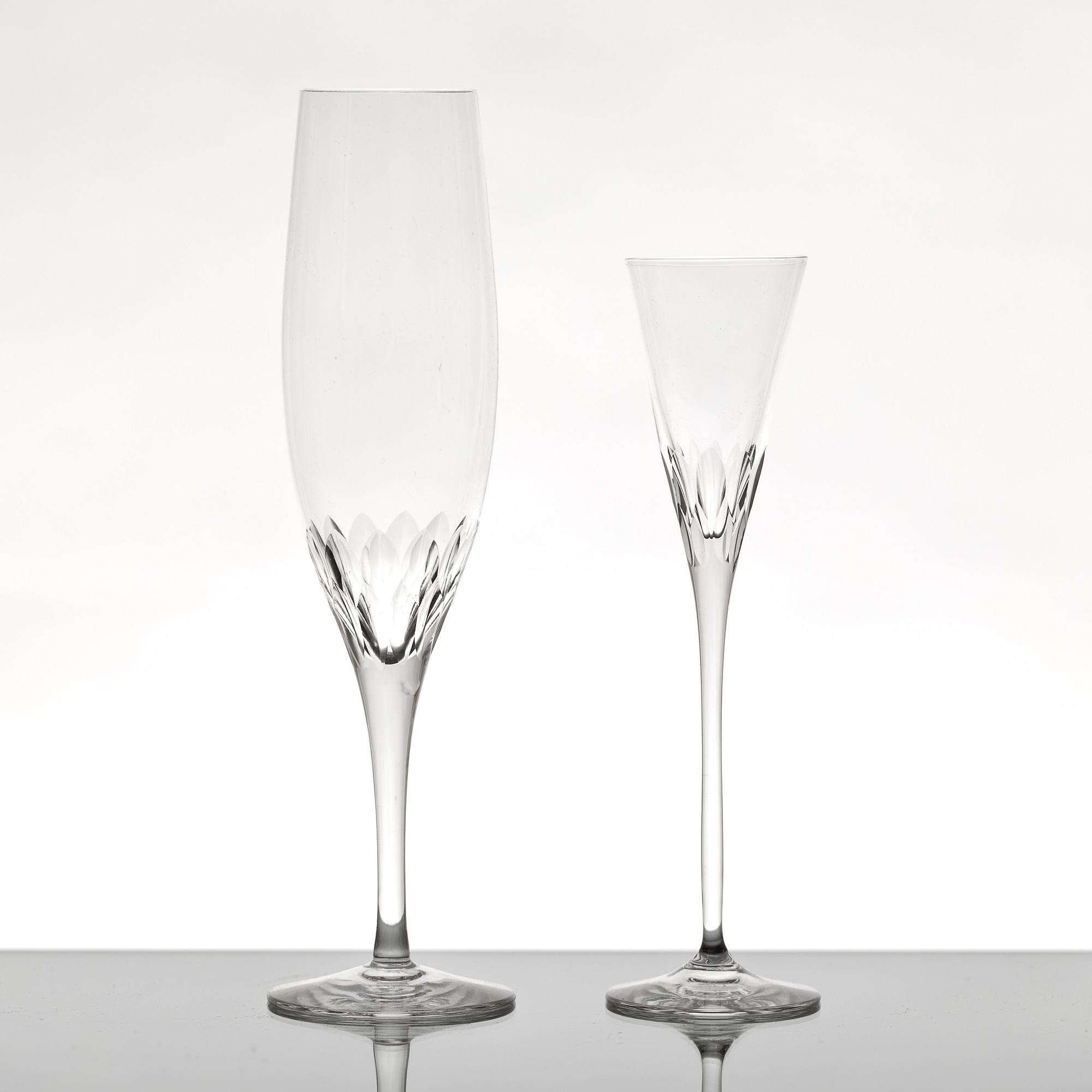 GLAS, 6+8. Glas "Prelude", Nils Landberg. Orrefors.