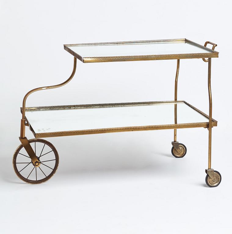 JOSEF FRANK, trolley, model 889, Svenskt Tenn, 1940-50s.