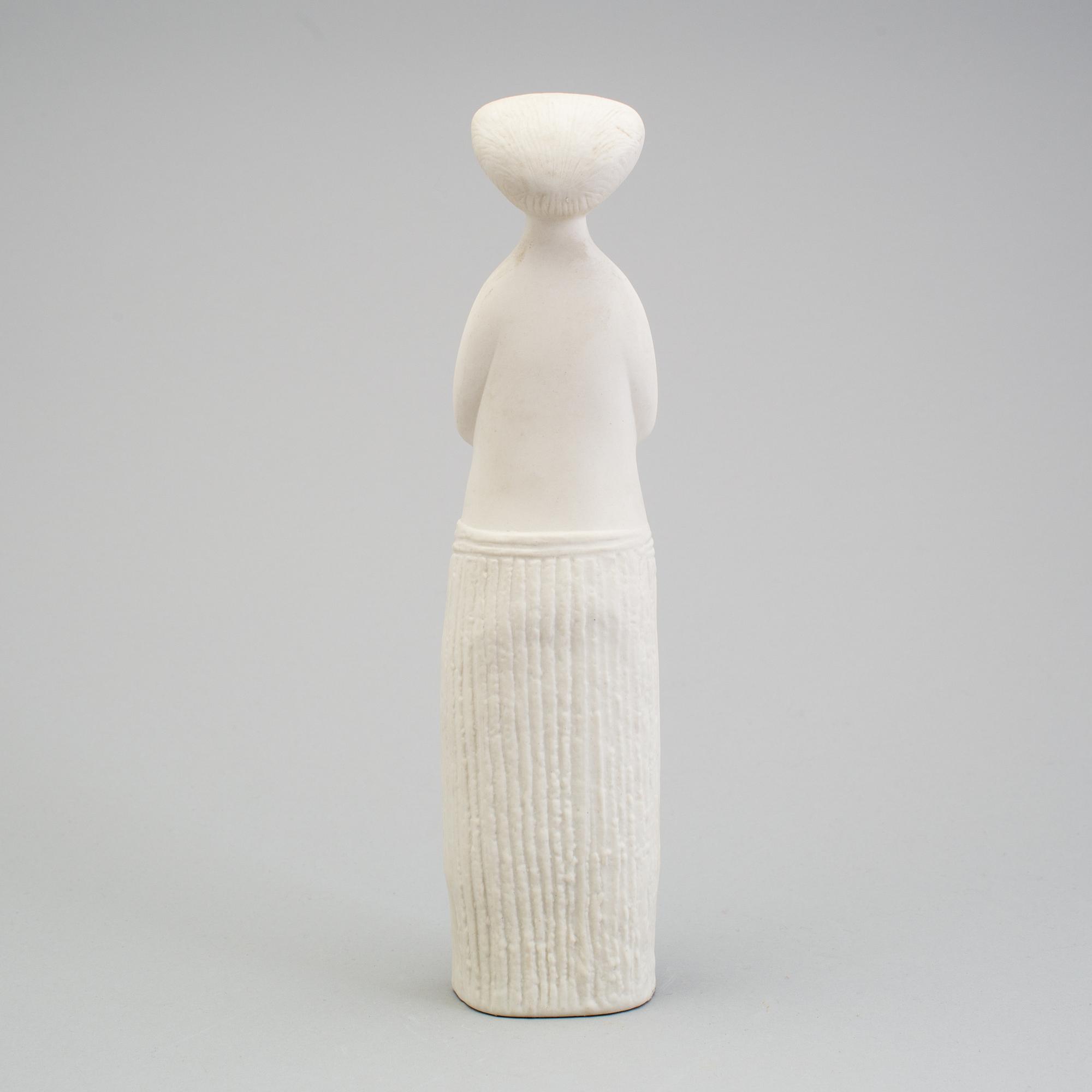 STIG LINDBERG, a parian figurine, Gustavsberg 1970s.